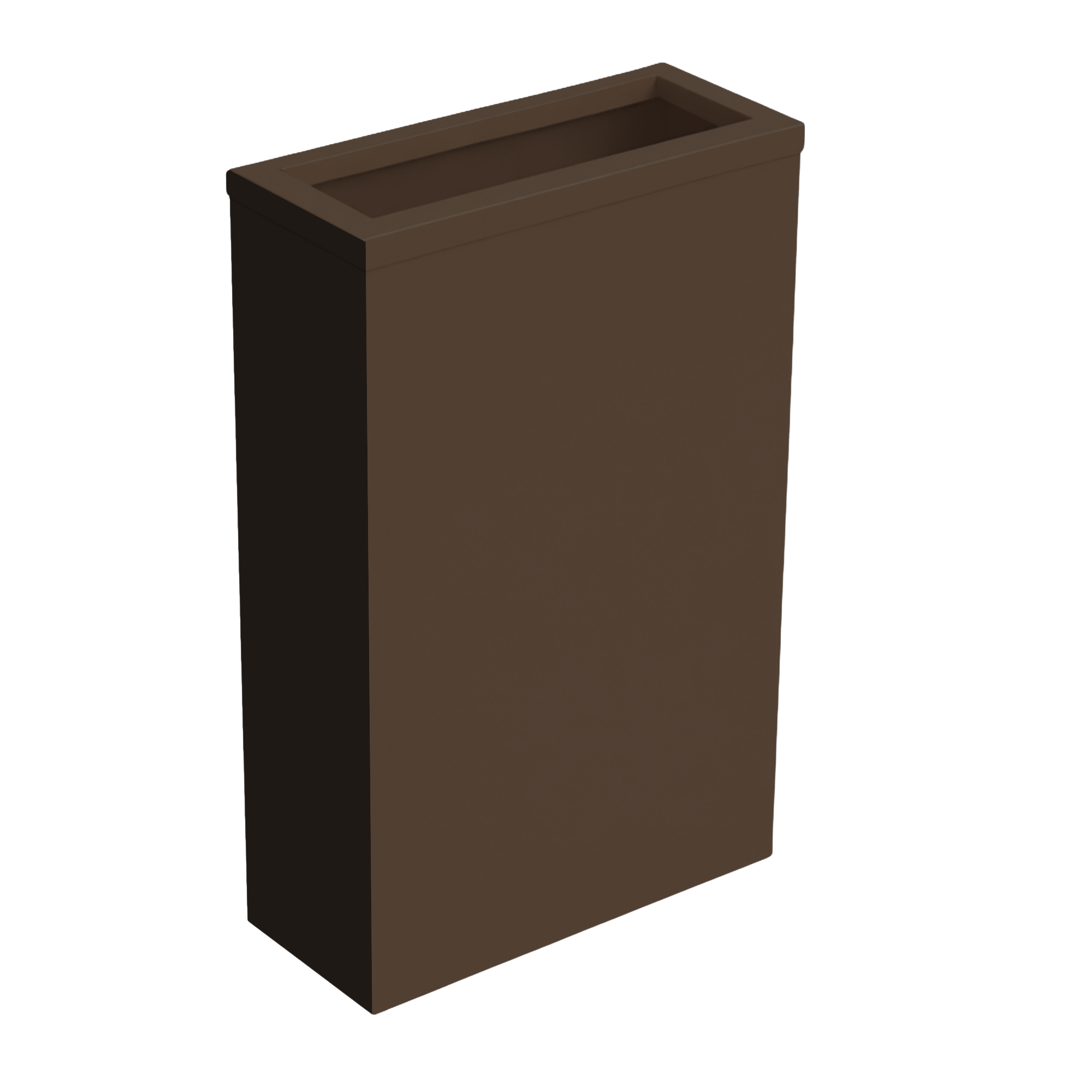 Stalen afvalcontainer met frame