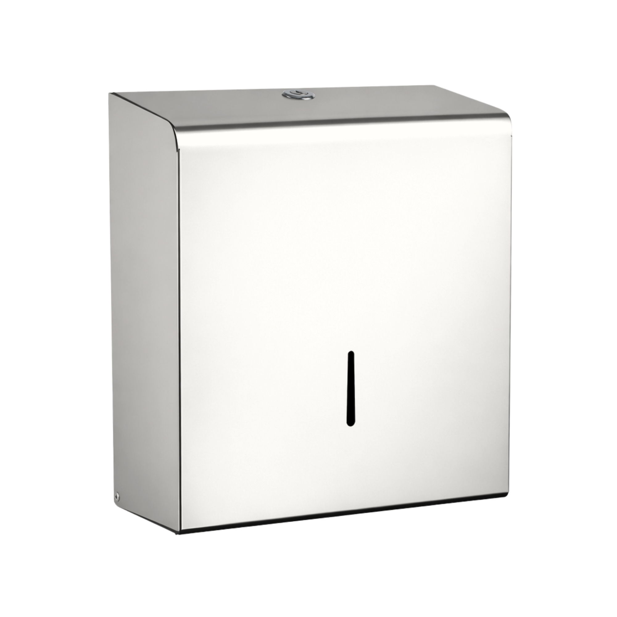 Toiletrulledispenser jumbo i stål til 1 jumbo rulle