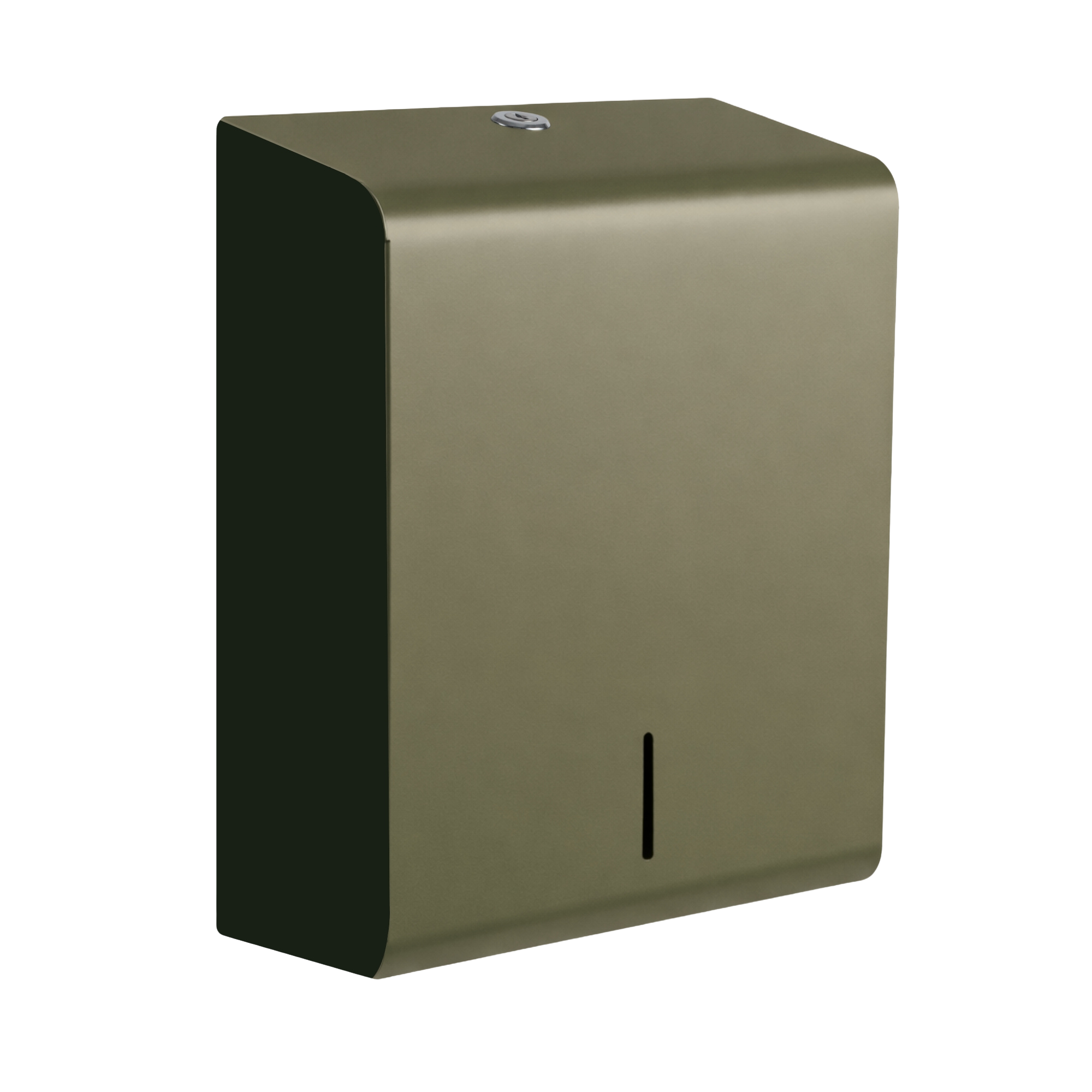 Papieren dispenser van staal