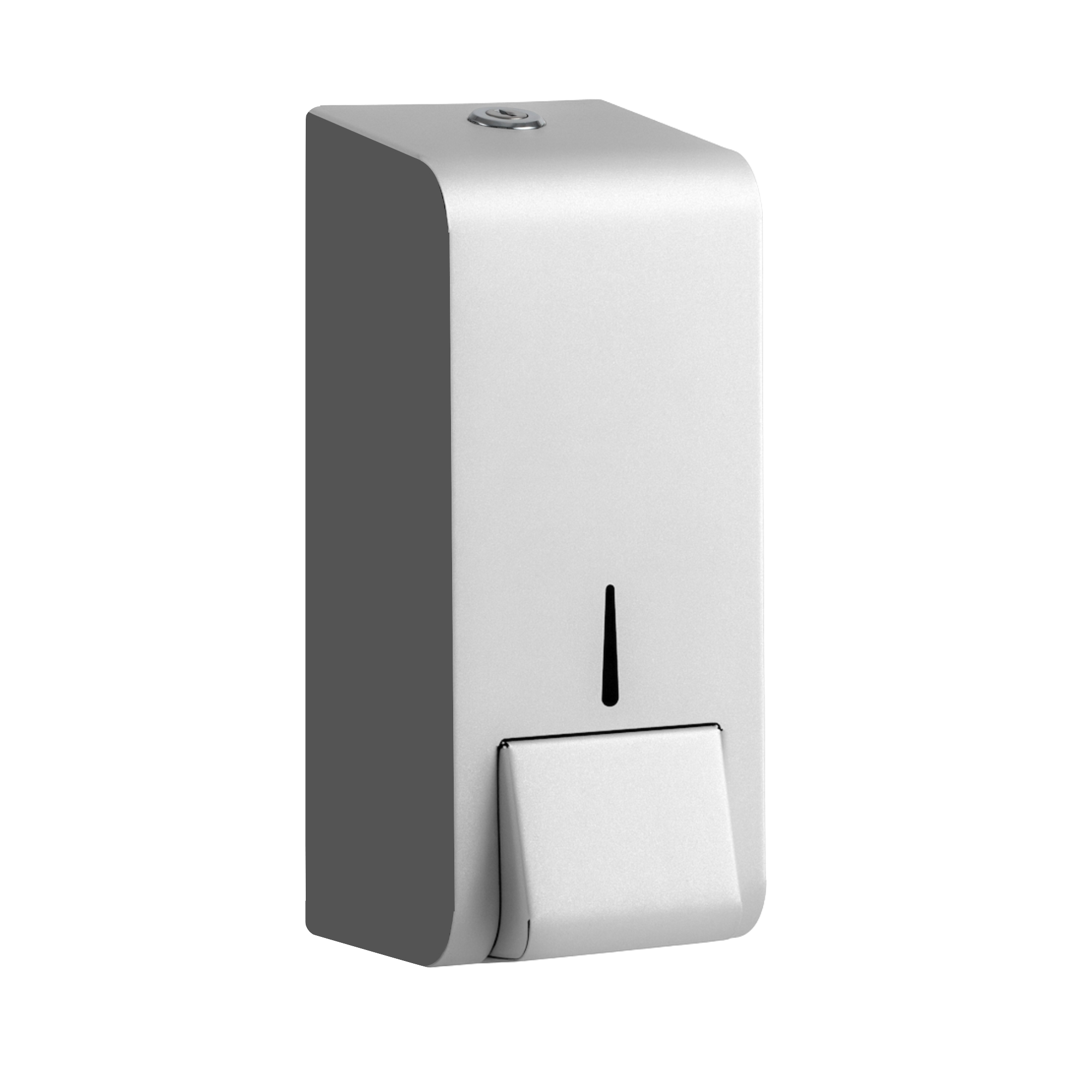 Zeepdispenser van staal