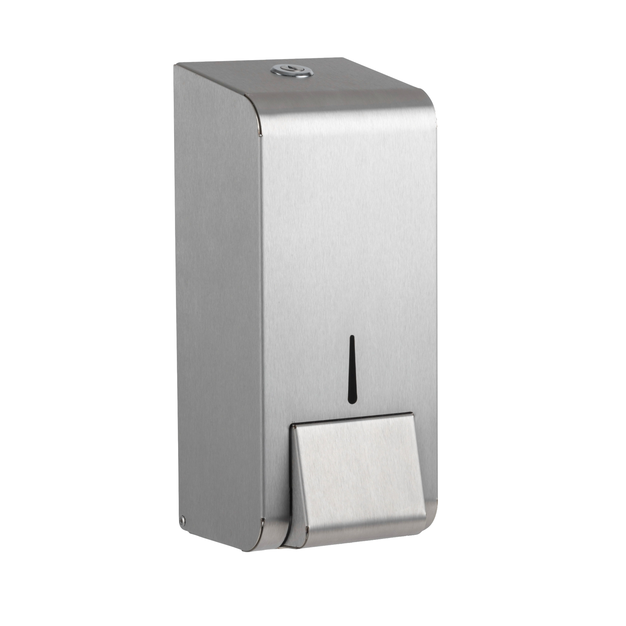 Zeepdispenser van staal