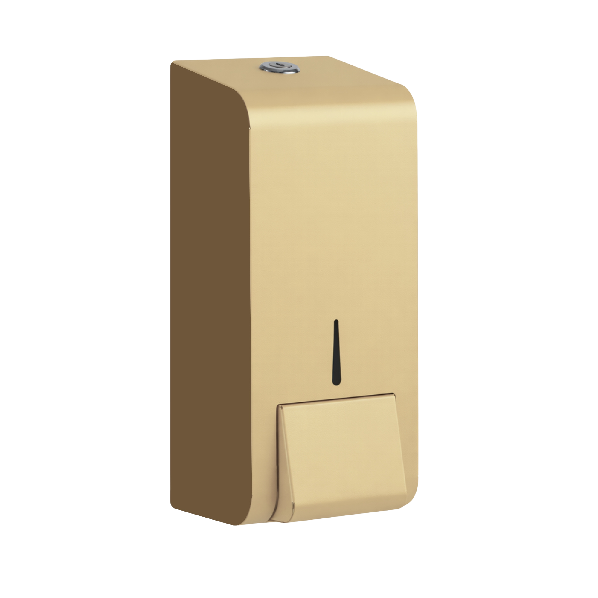 Zeepdispenser van staal