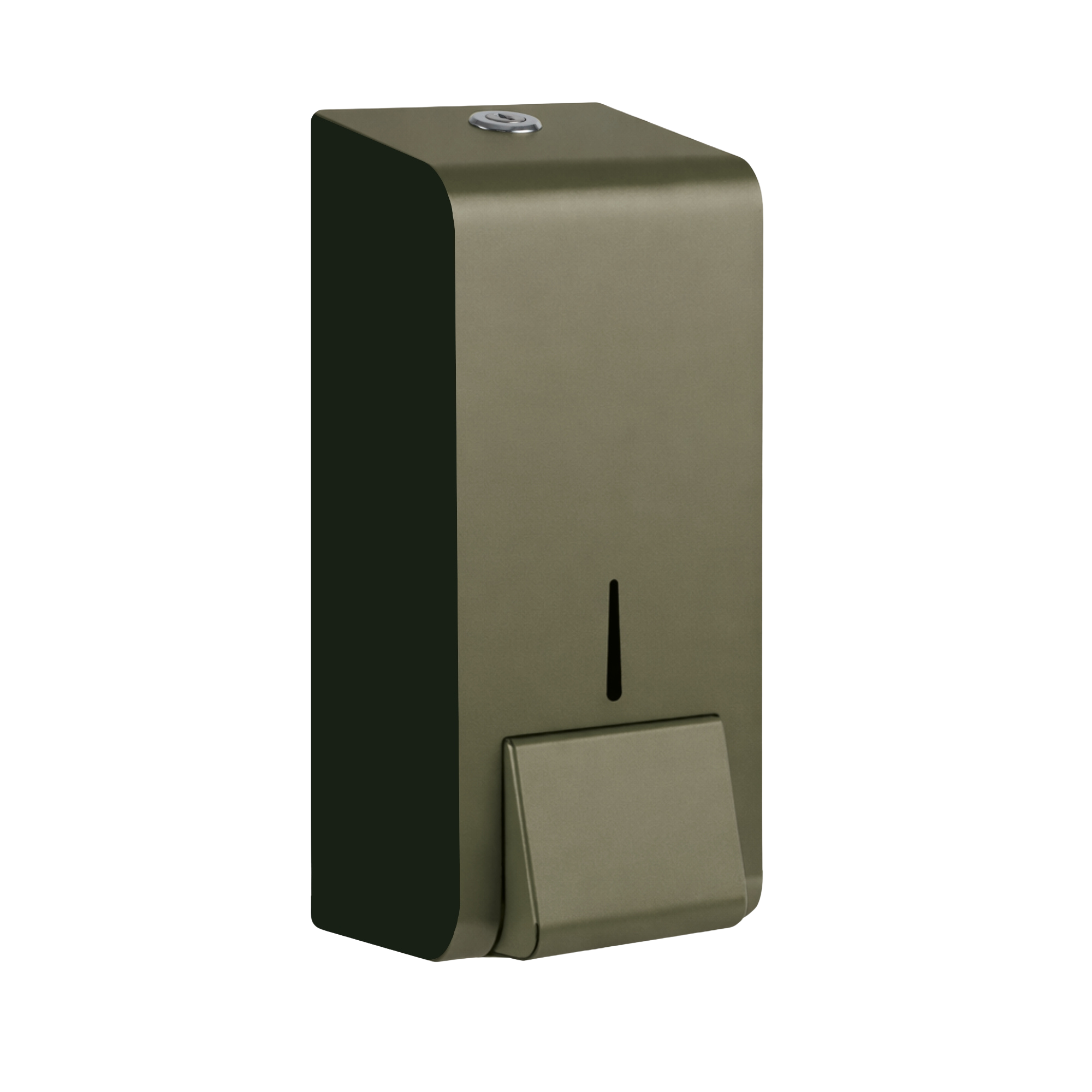 Zeepdispenser van staal