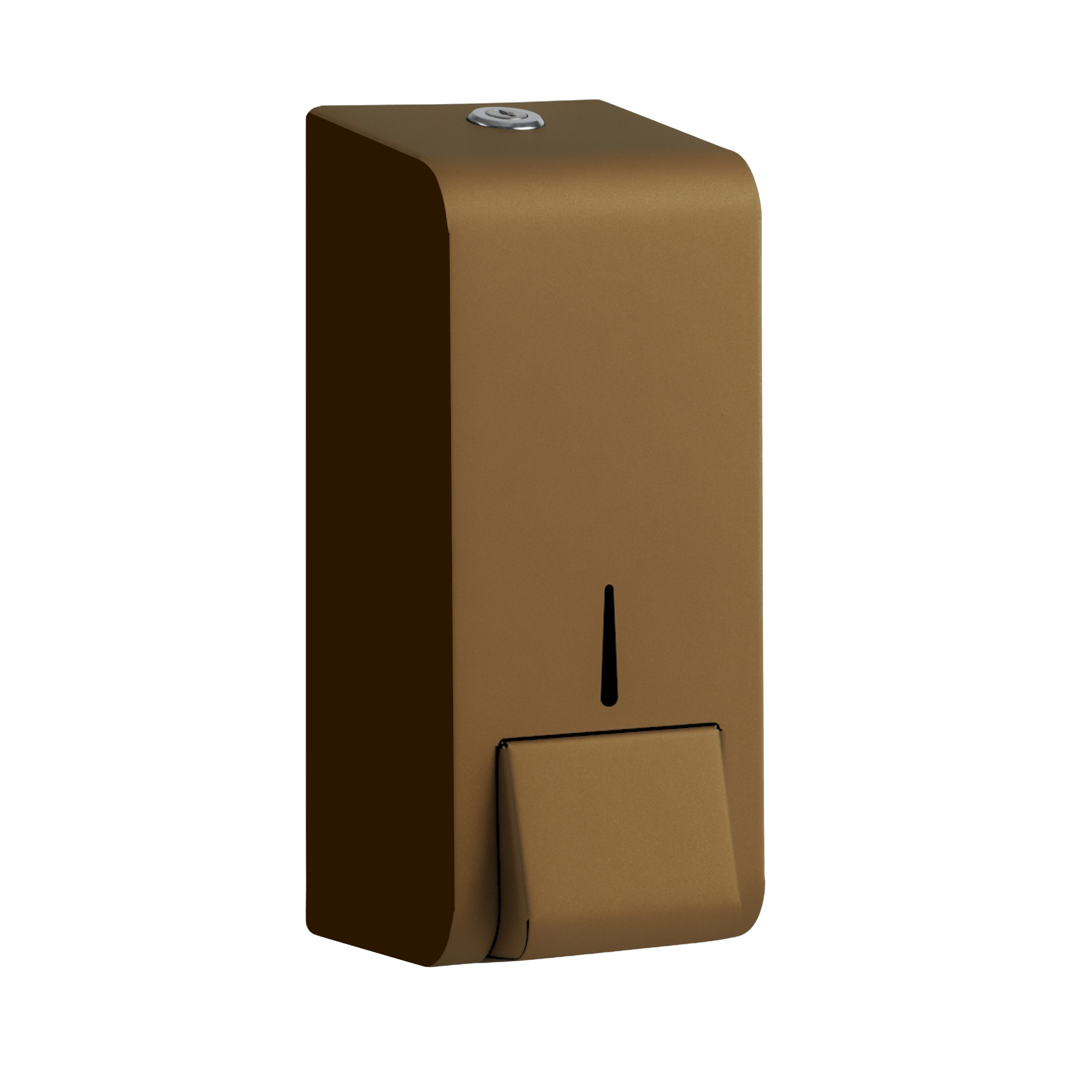 Zeepdispenser van staal