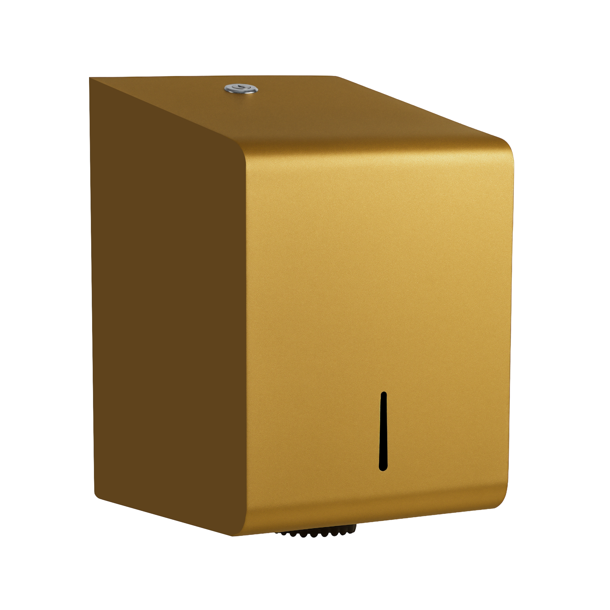 Papieren dispenser voor centrefeed rollen van staal