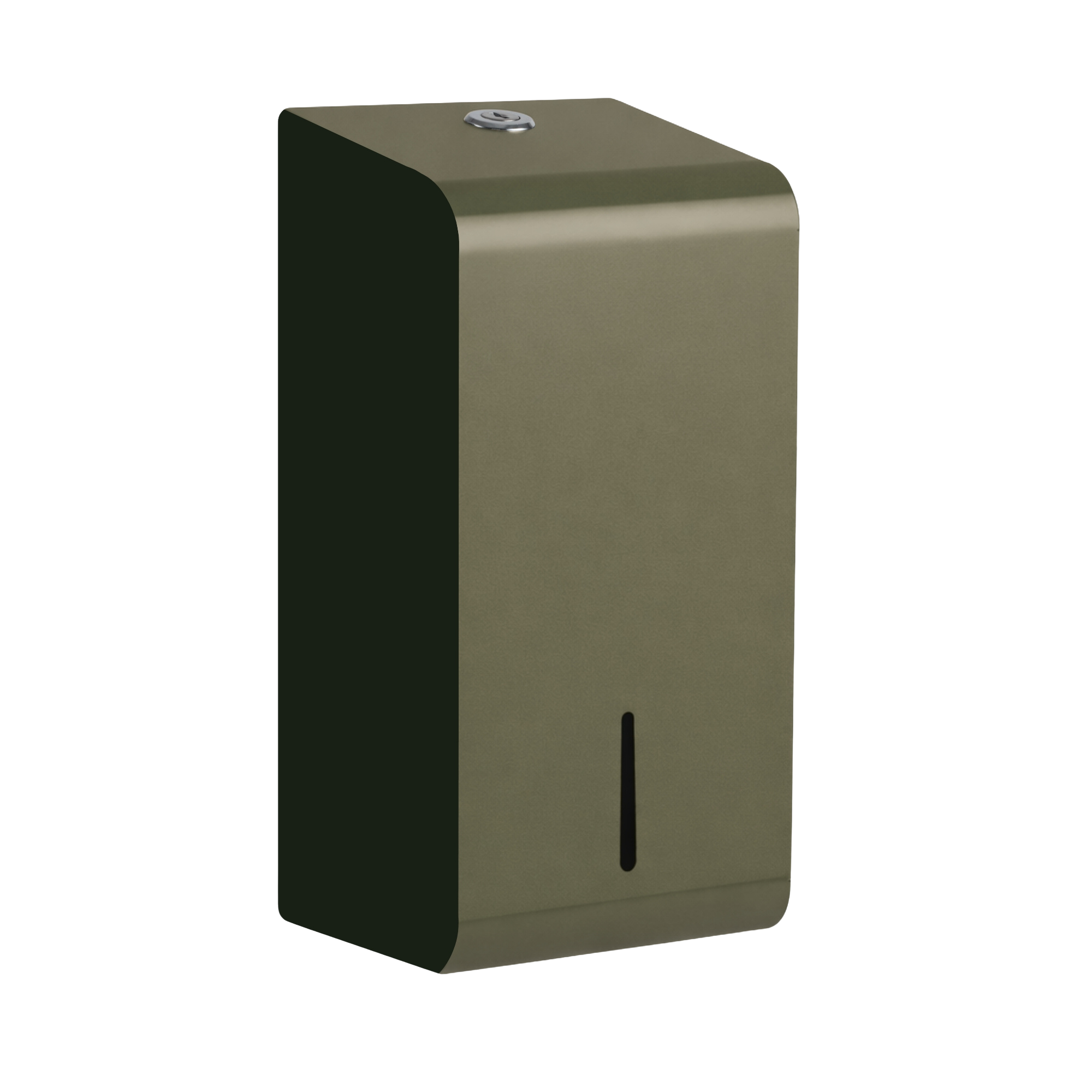 Toiletark dispenser i stål