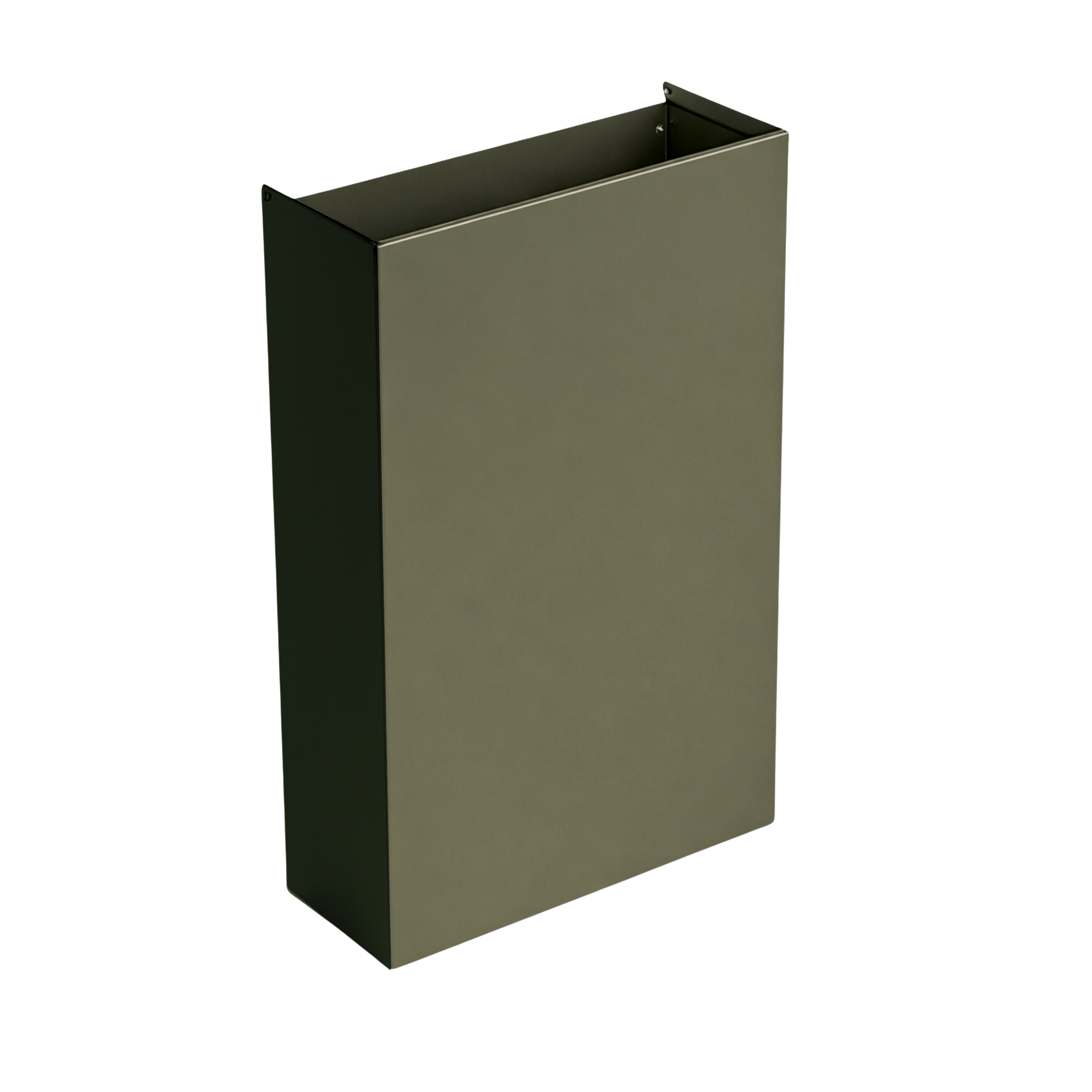 Stalen afvalcontainer zonder frame