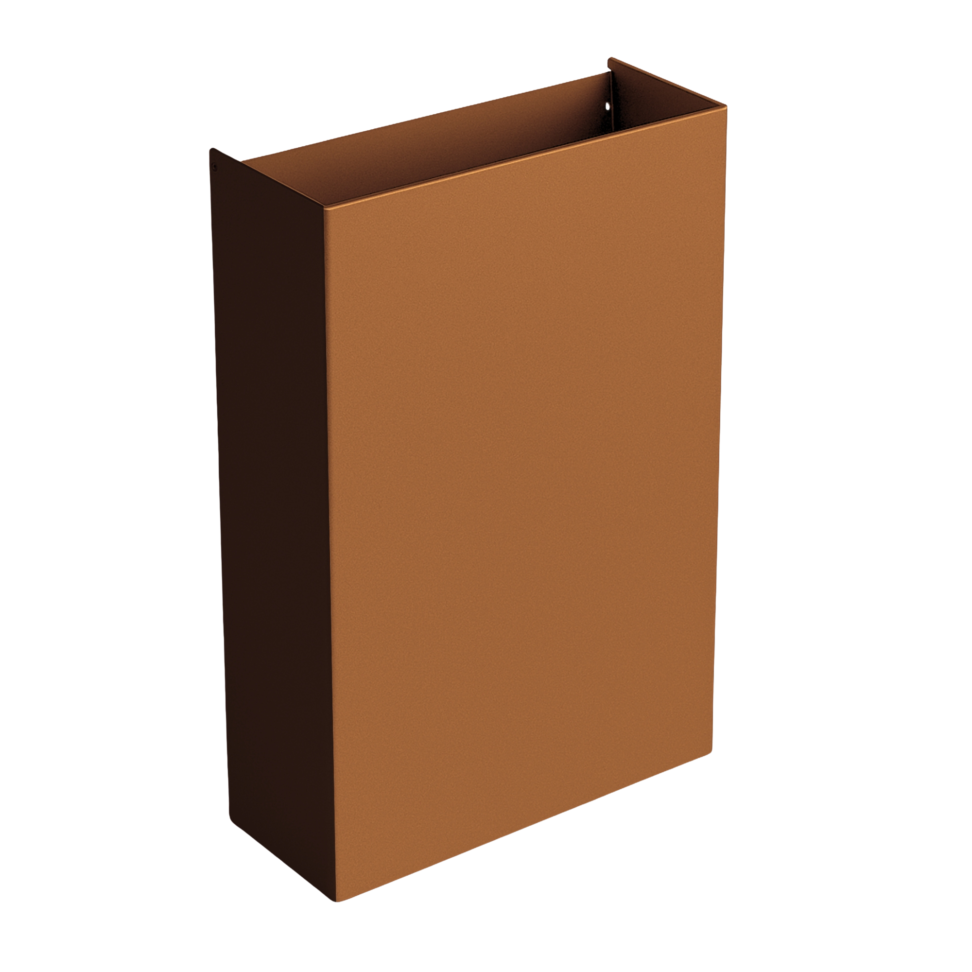 Stalen afvalcontainer zonder frame