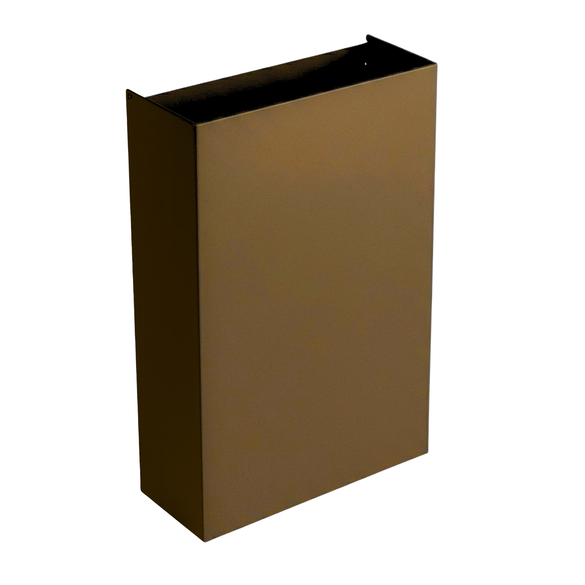 Stalen afvalcontainer zonder frame