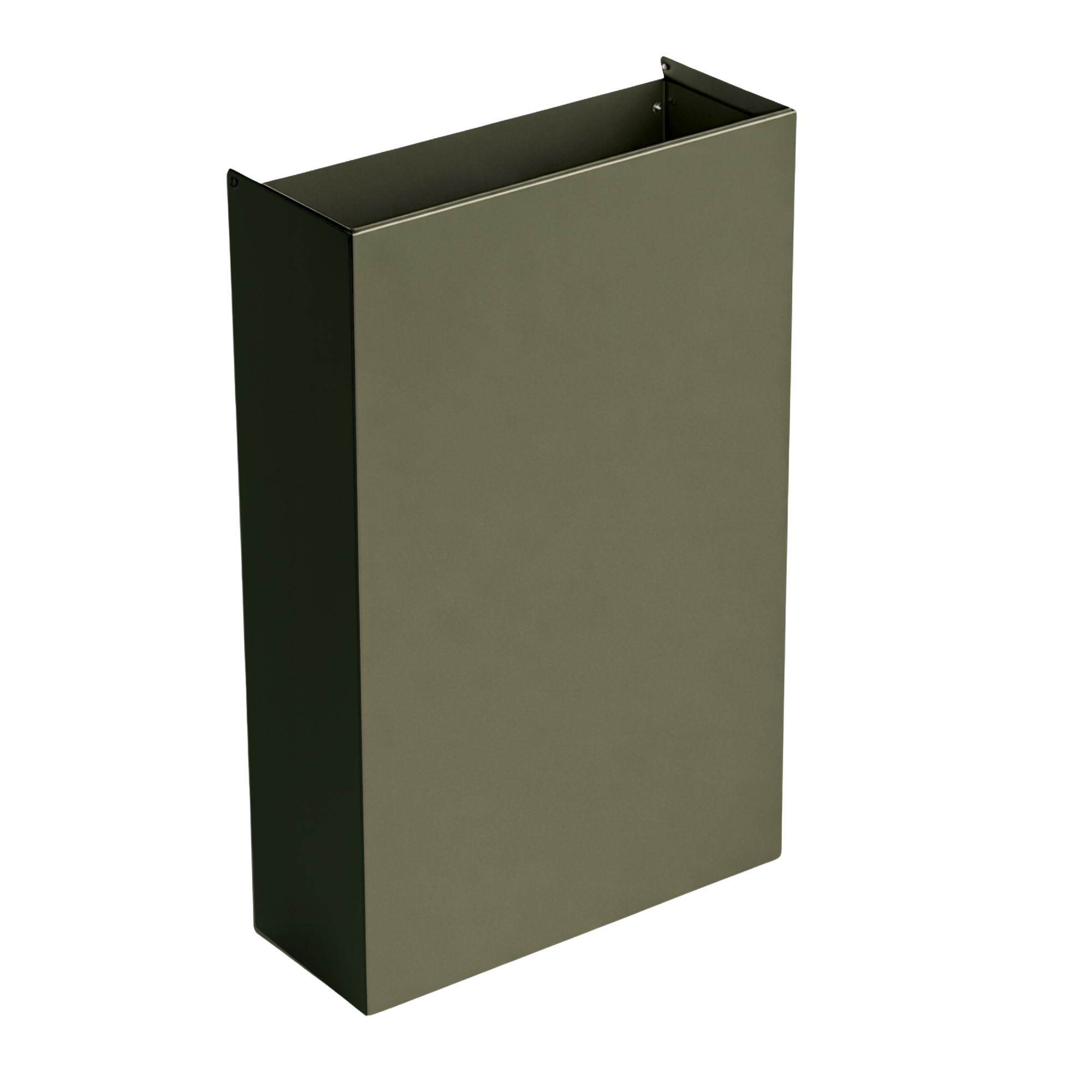 Stalen afvalcontainer zonder frame