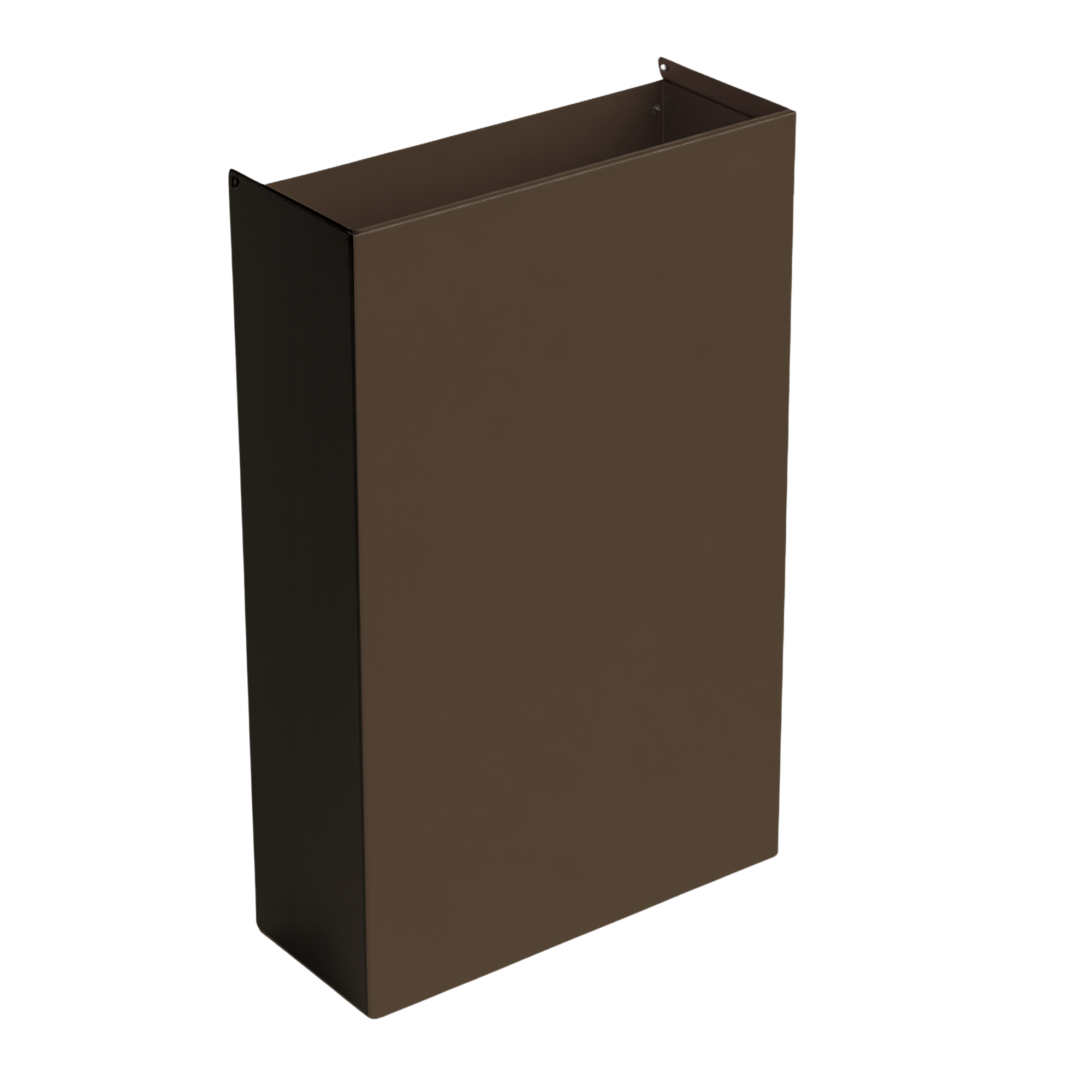 Stalen afvalcontainer zonder frame