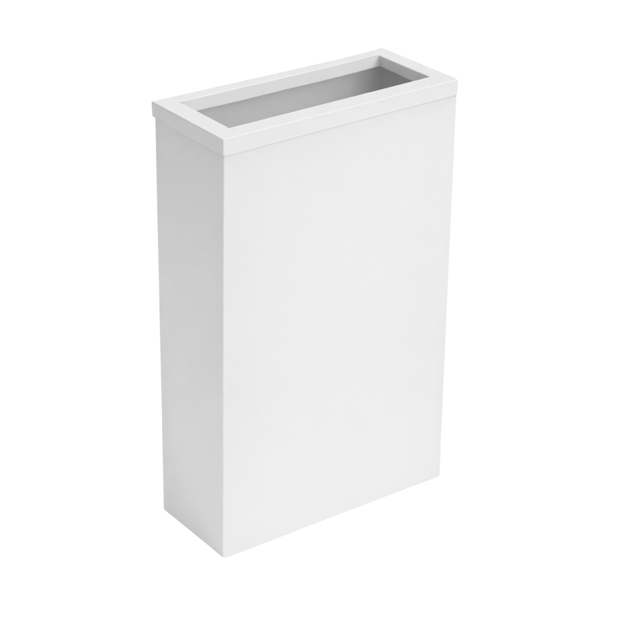 Stalen afvalcontainer met frame