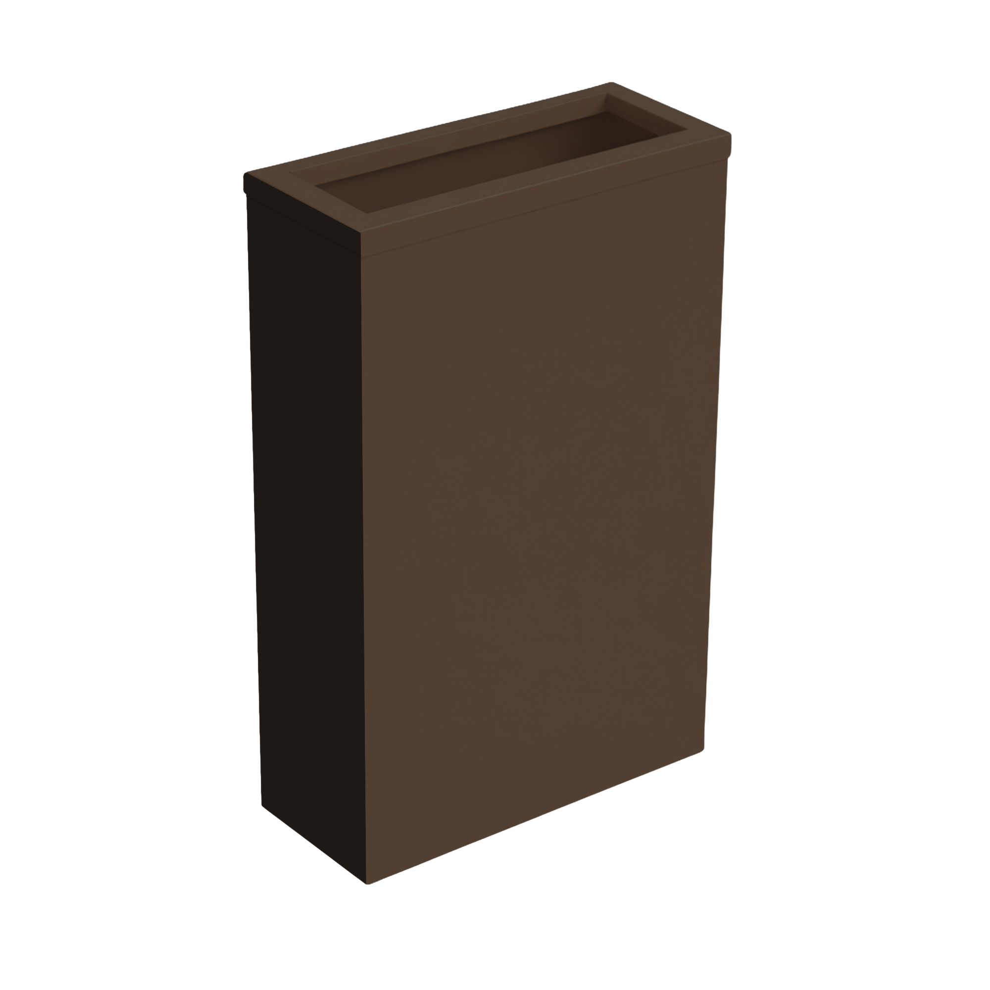 Stalen afvalcontainer met frame