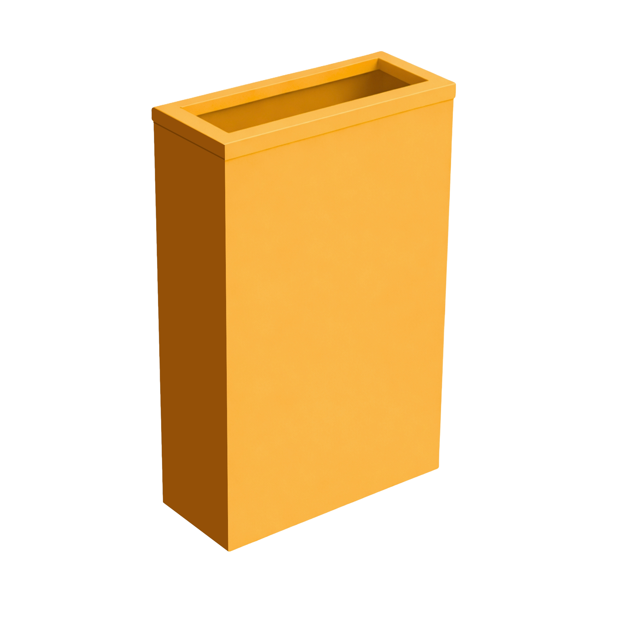 Stalen afvalcontainer met frame