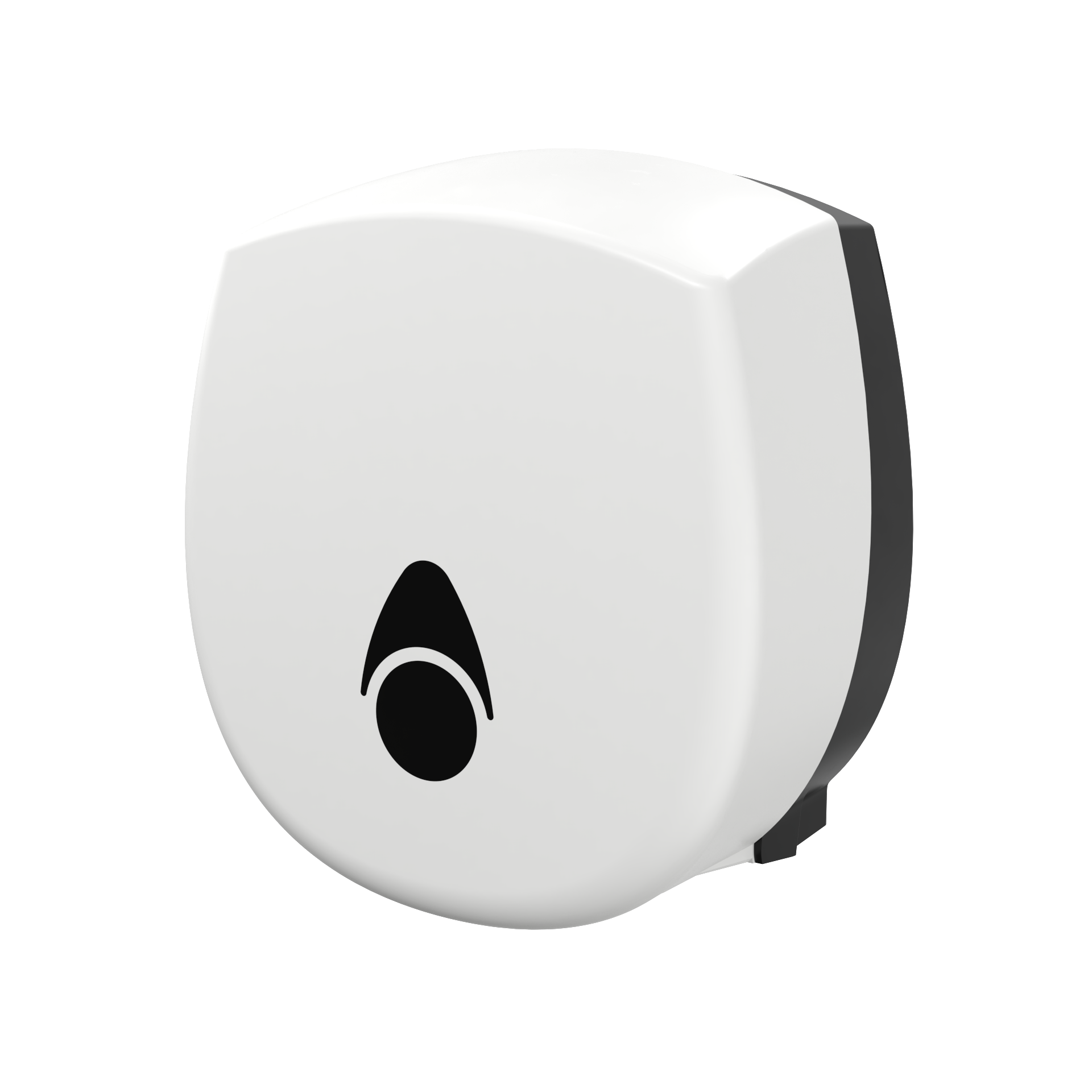 Jumbo toiletrolhouder - wit