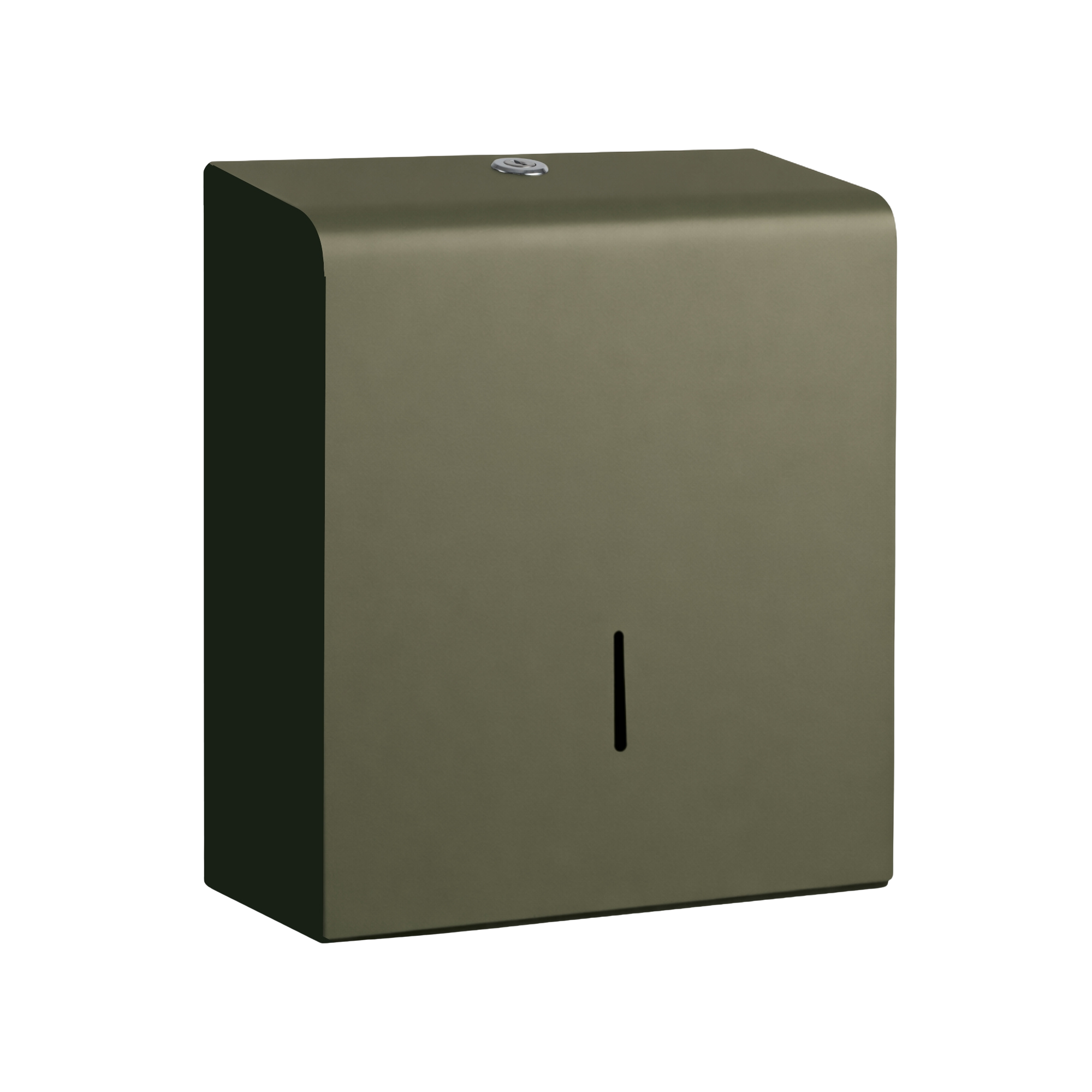 Toiletrulledispenser jumbo i stål til 1 jumbo rulle