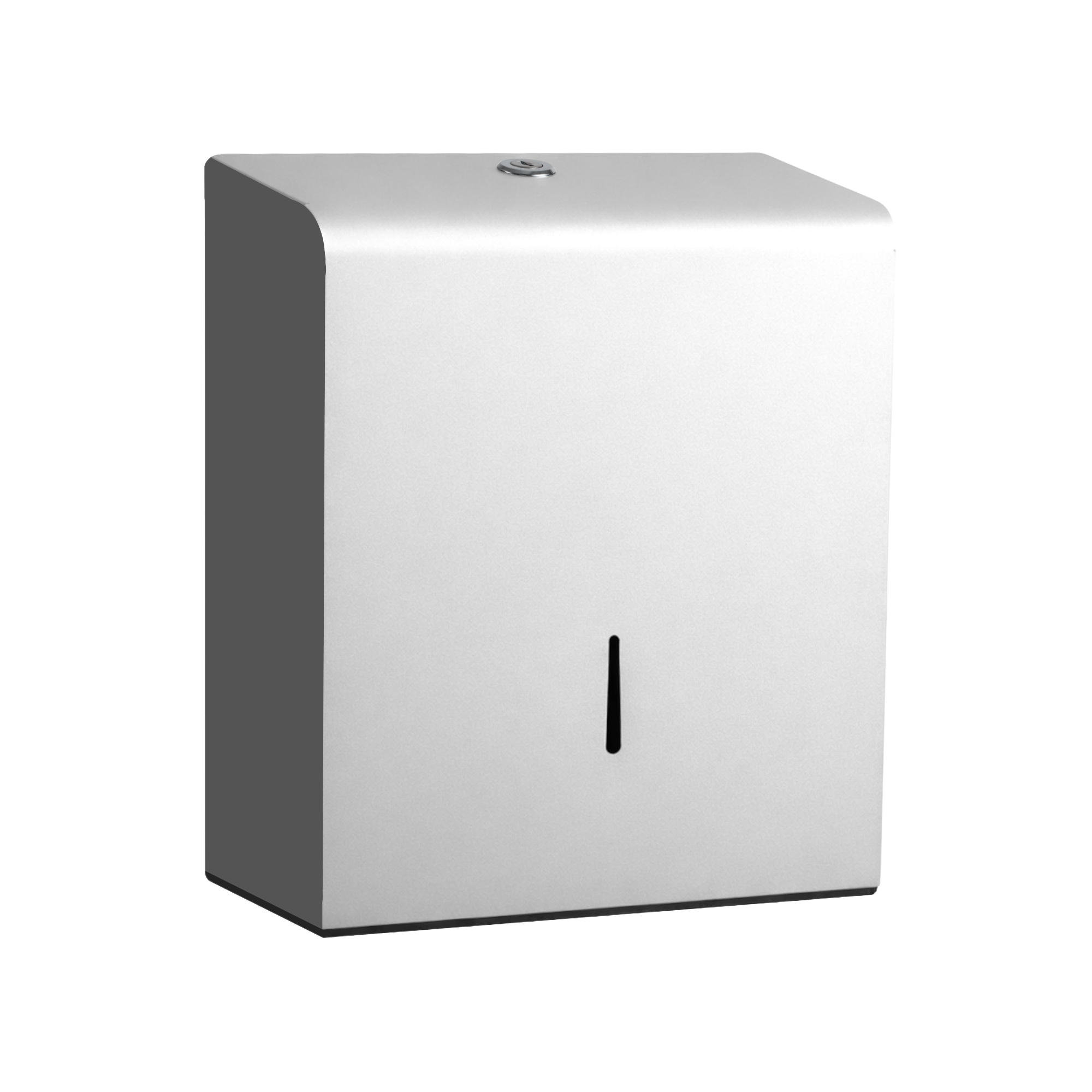 Toiletrulledispenser jumbo i stål til 1 jumbo rulle