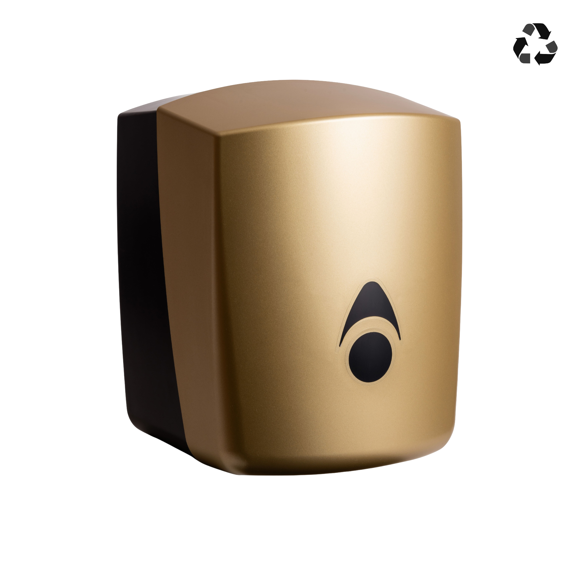 Papieren dispenser voor centrefeed rollen in matte afwerking