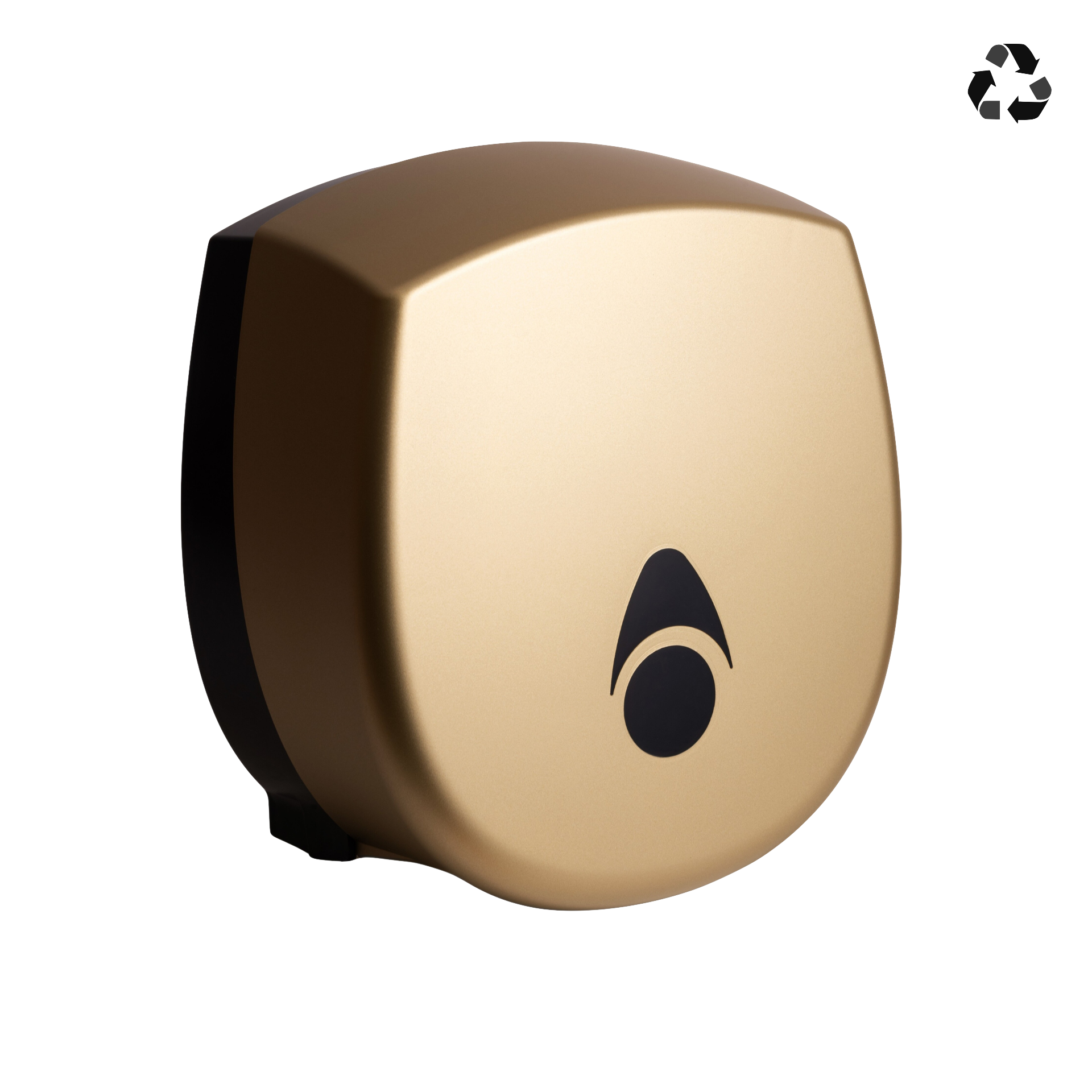Jumbo toiletrolhouder in matte afwerking