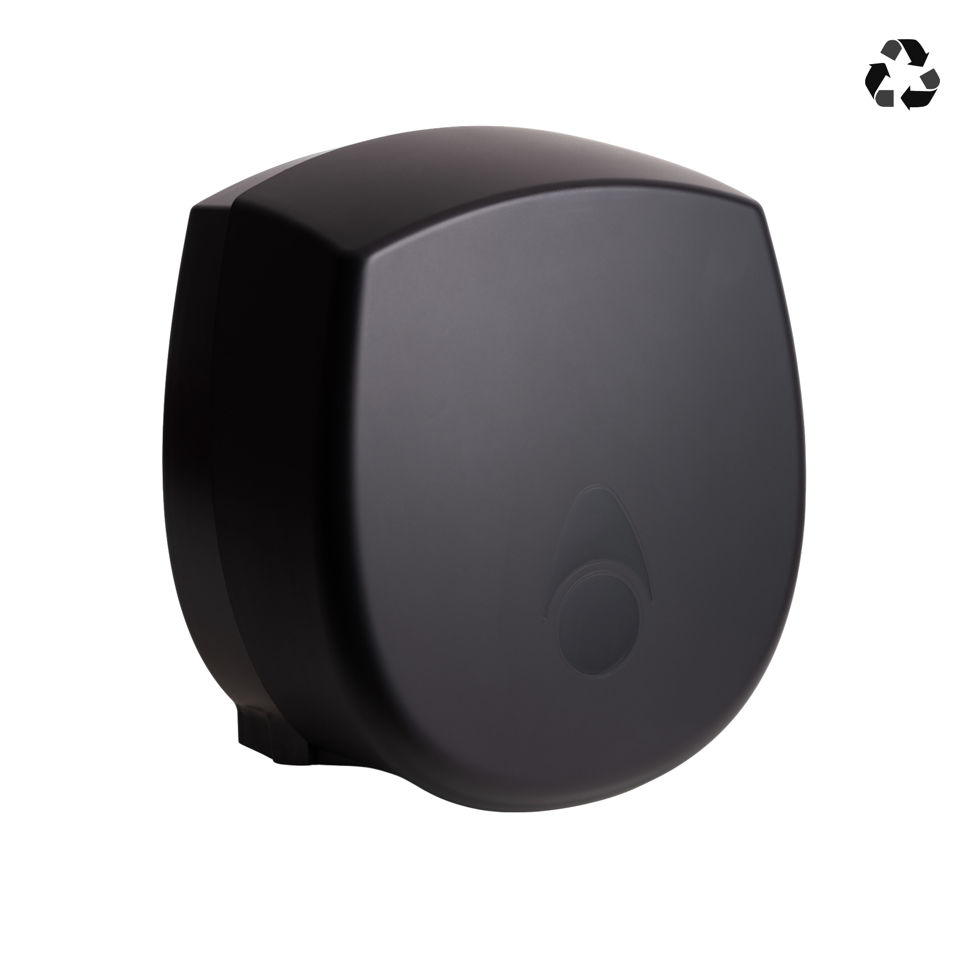 Jumbo toiletrolhouder in matte afwerking