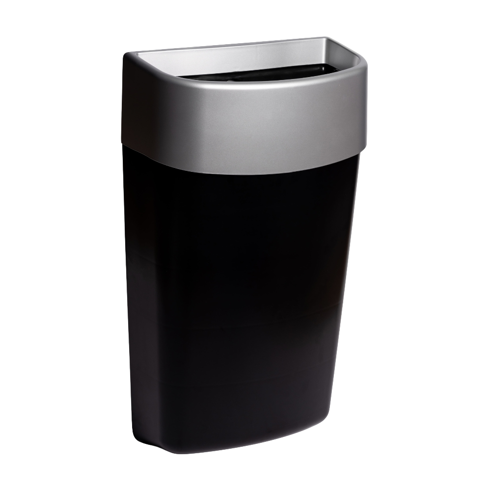 Afvalcontainer 25 liter in matte afwerking