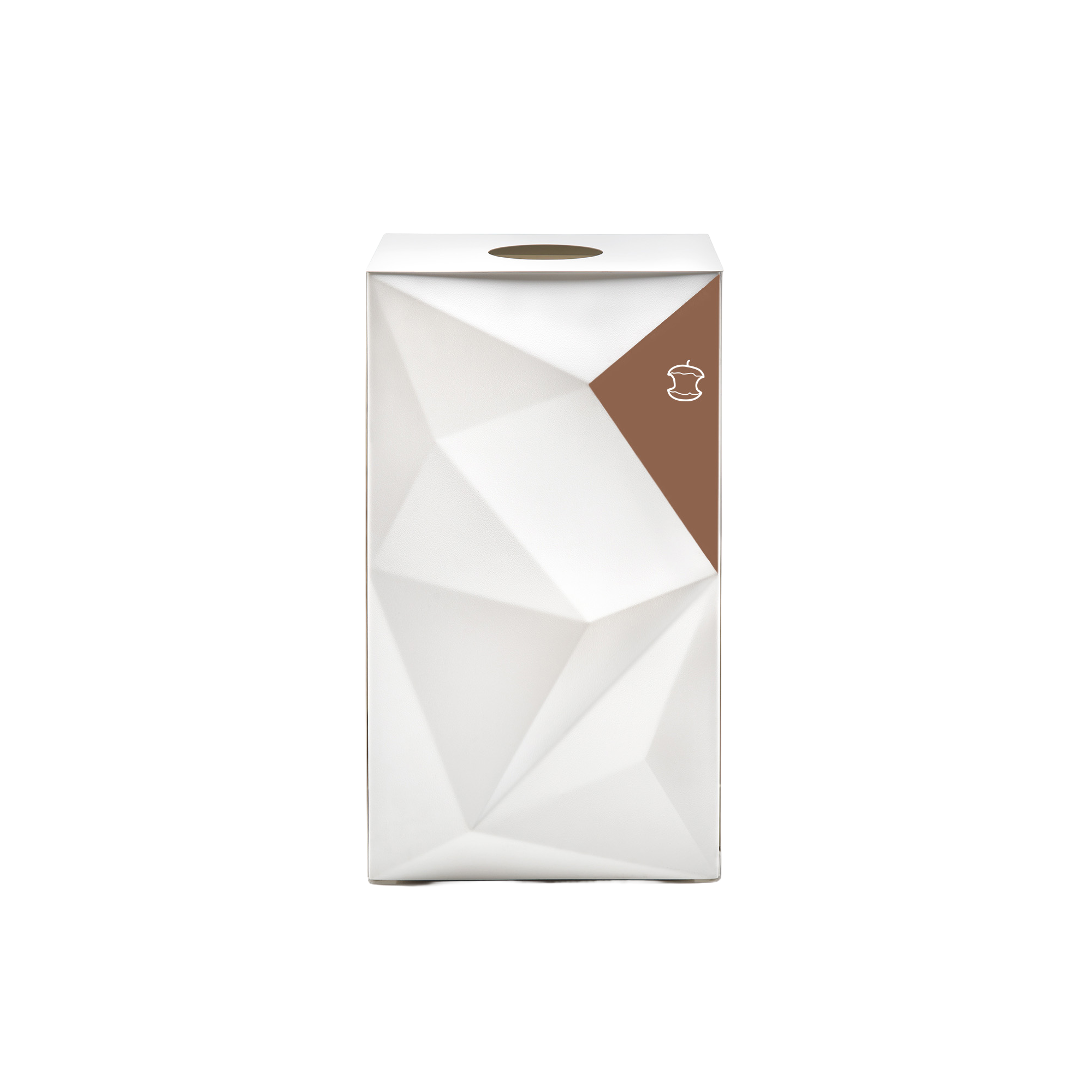 Vevey afvalcontainer in minimalistisch design