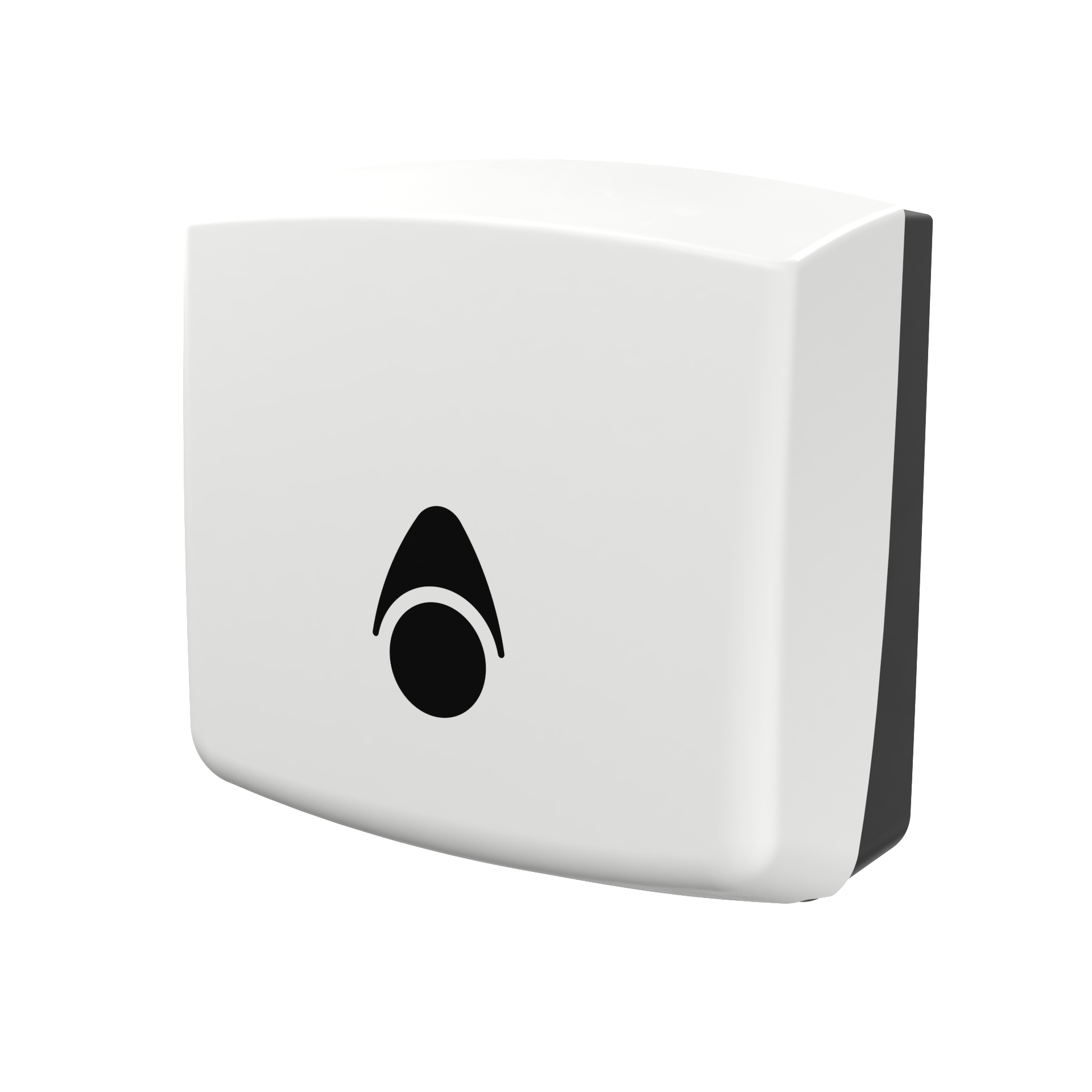 Papieren dispenser - wit