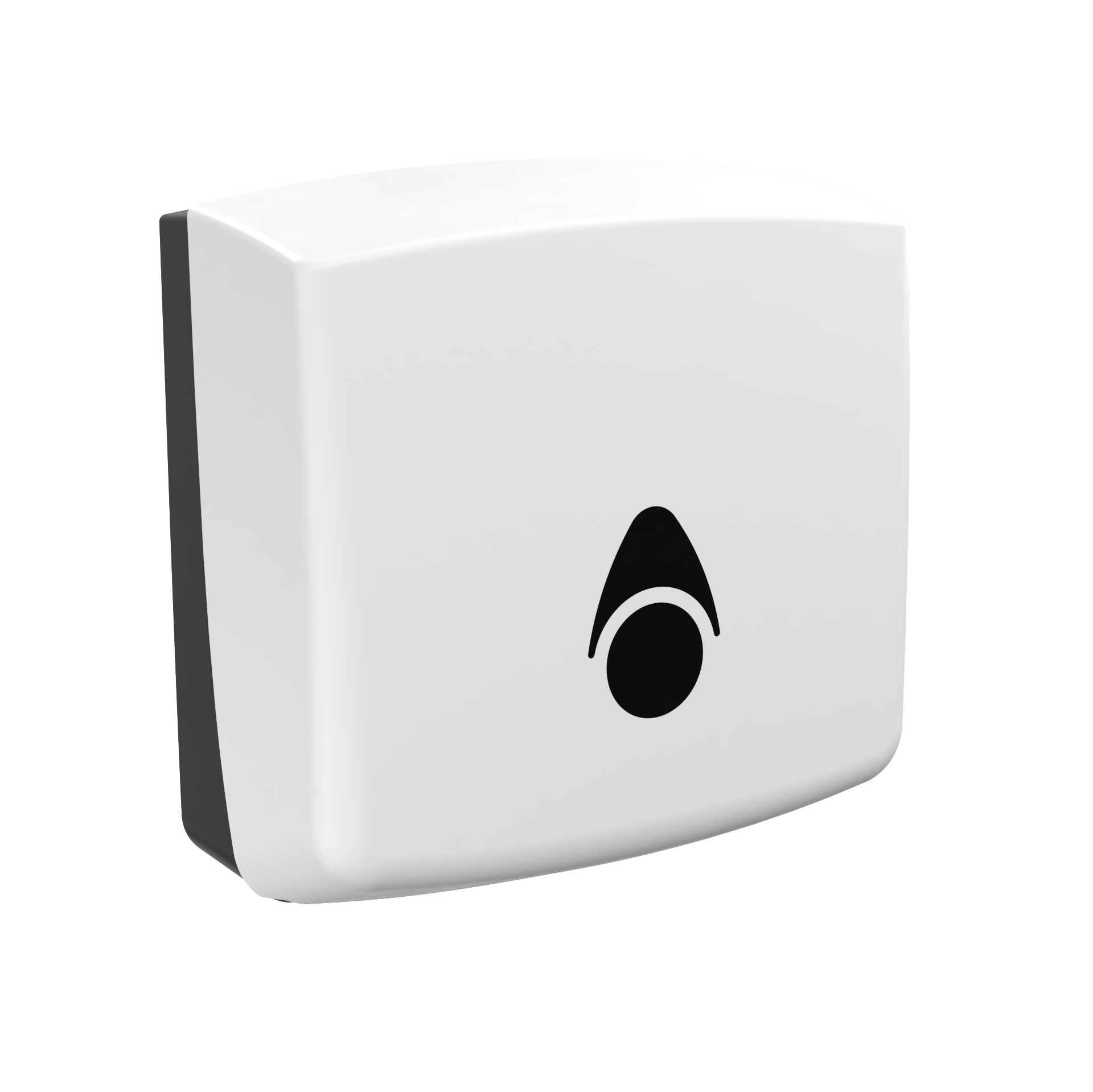 Papieren dispenser - wit