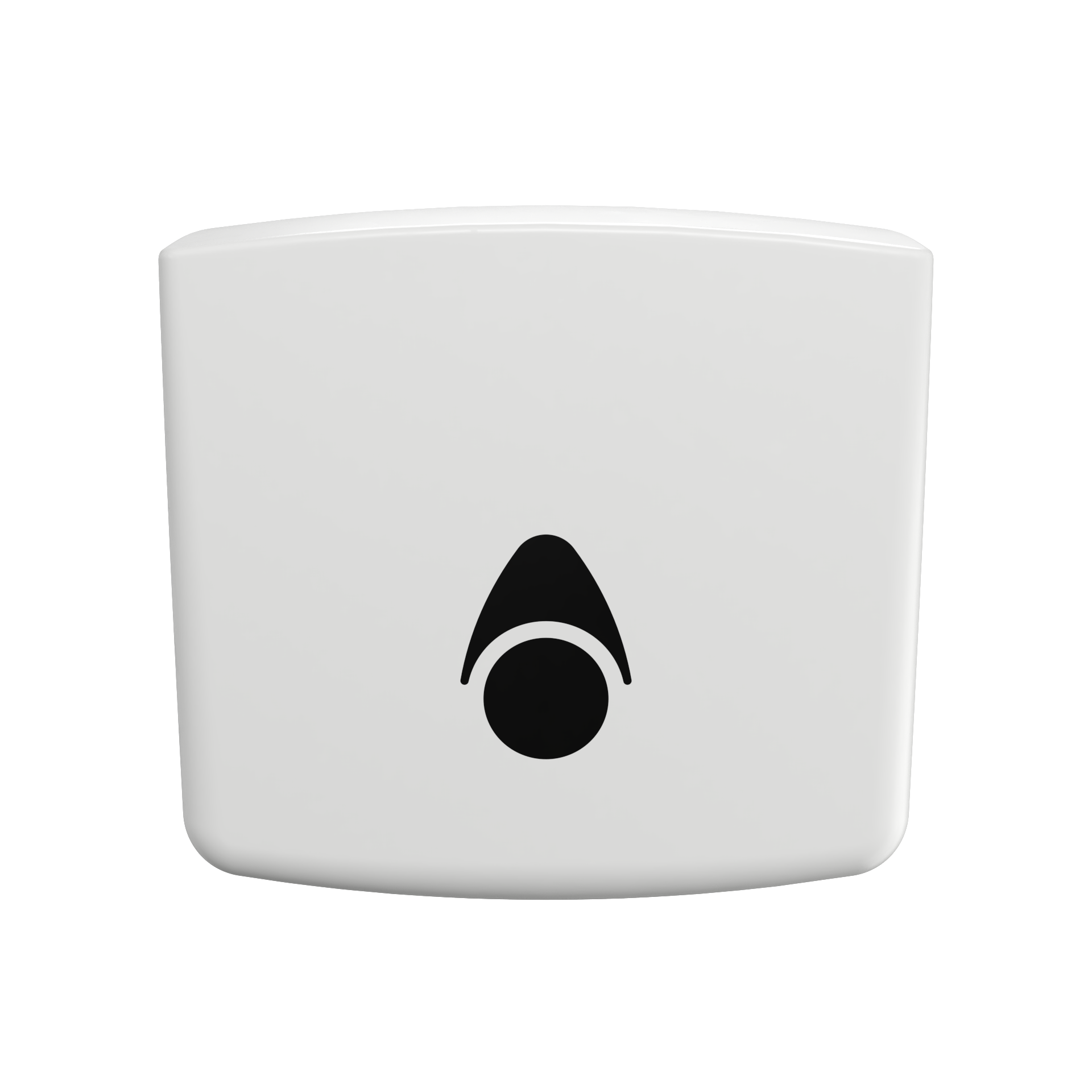 Papieren dispenser - wit