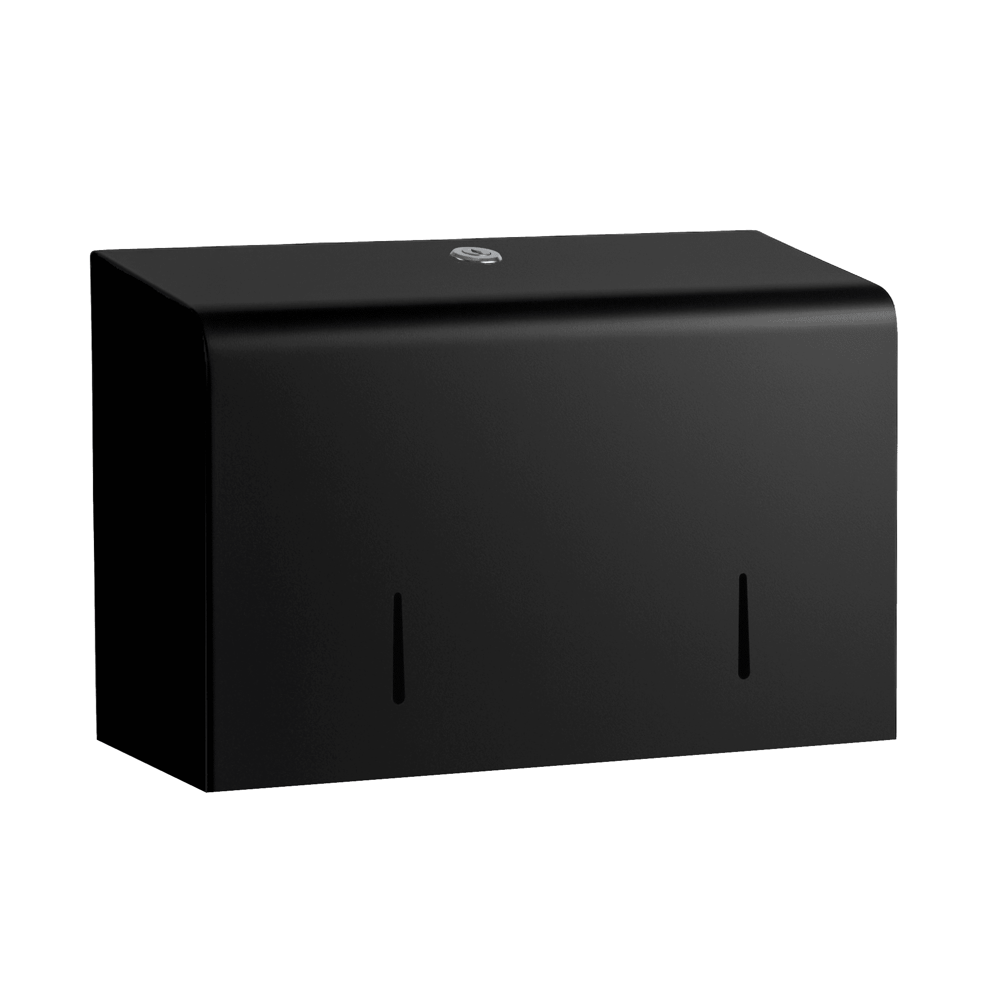 Toiletrulledispenser mini jumbo i stål til 2 mini jumbo ruller