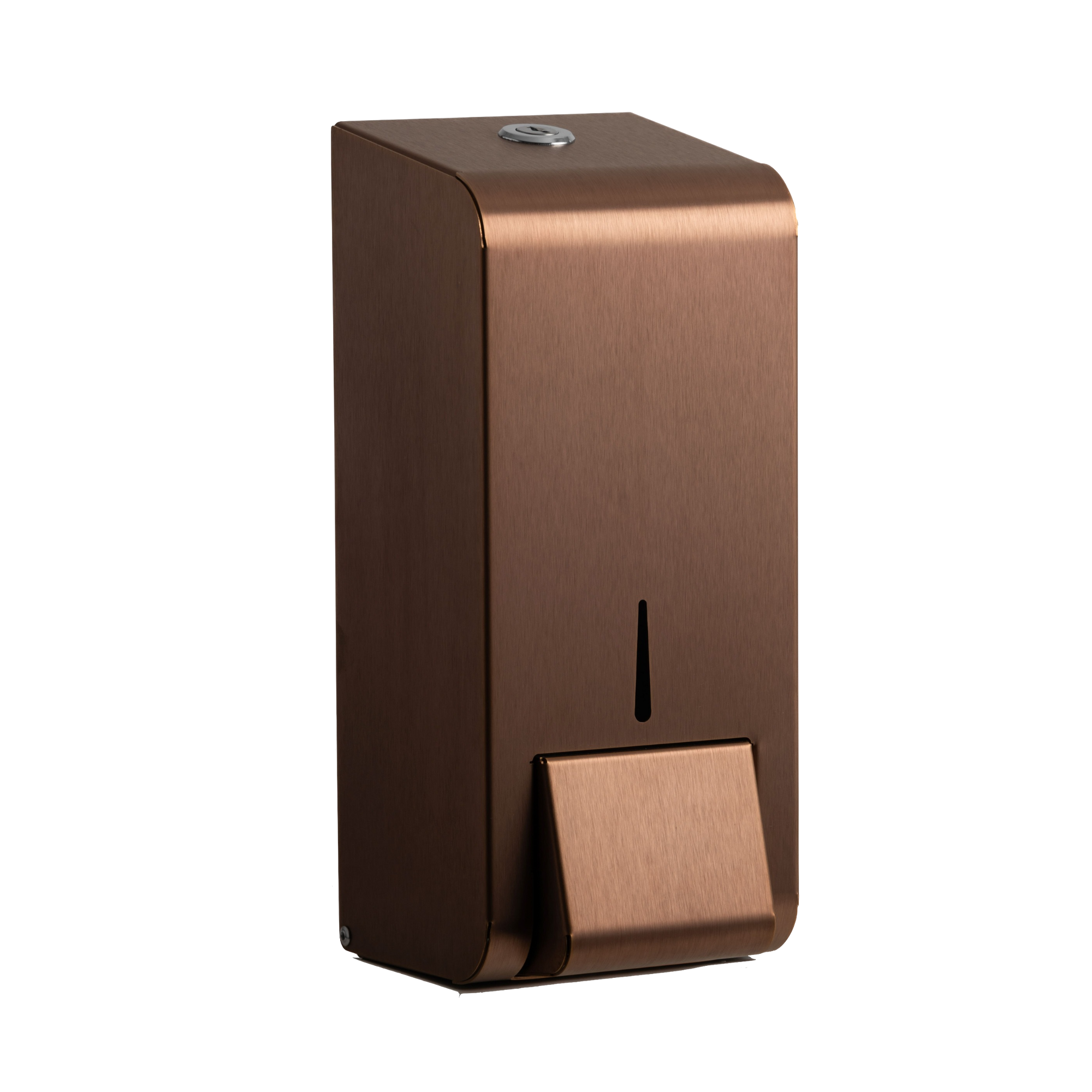 Zeepdispenser van staal