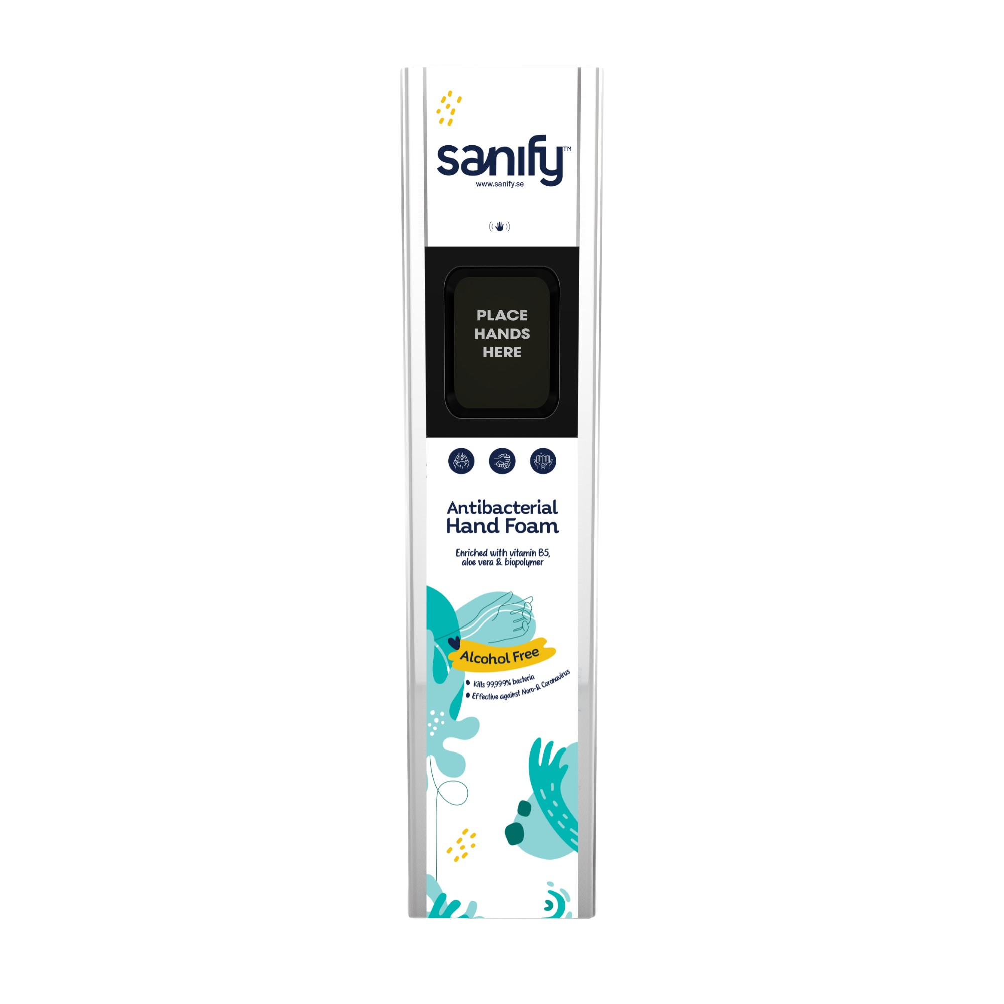 Sanify vloerverdeler